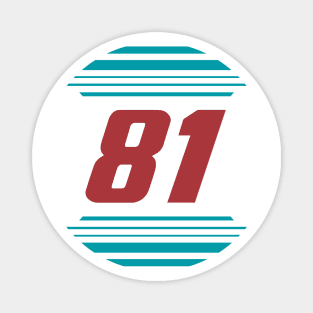 Chandler Smith #81 2024 NASCAR Design Magnet